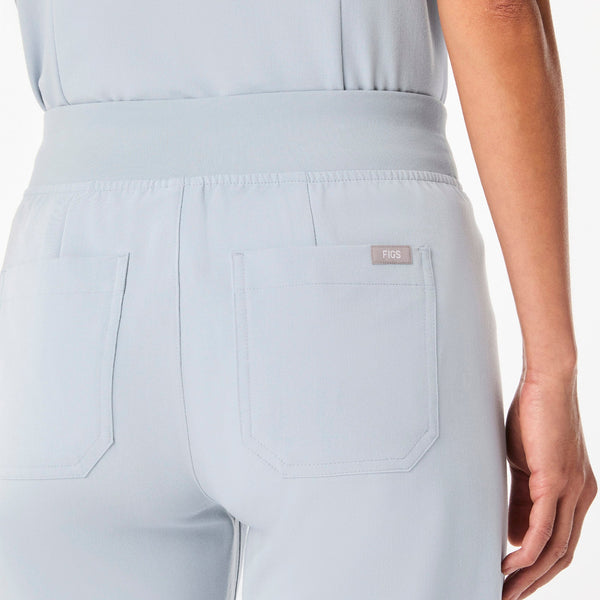 women's Dusty Blue Livingston High-Rise- Tall Straight-Leg Scrub Pant™