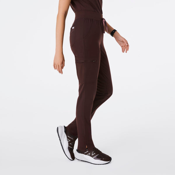 women's Espresso Yola High-Rise Slim  - Petite  Scrub Pant™