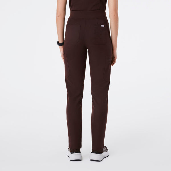women's Espresso Yola High-Rise Slim  - Tall  Scrub Pant™