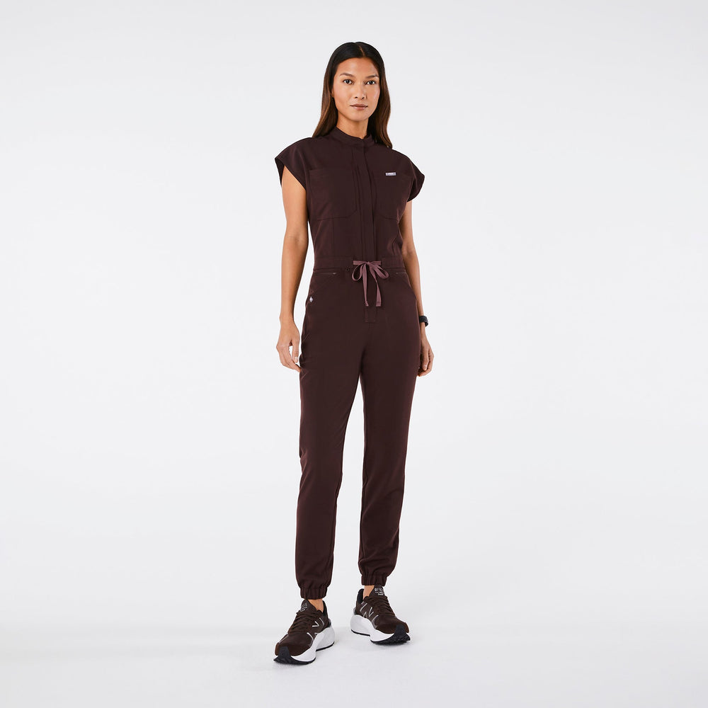 women's Espresso Rafaela Cargo - ScrubJumpsuit™