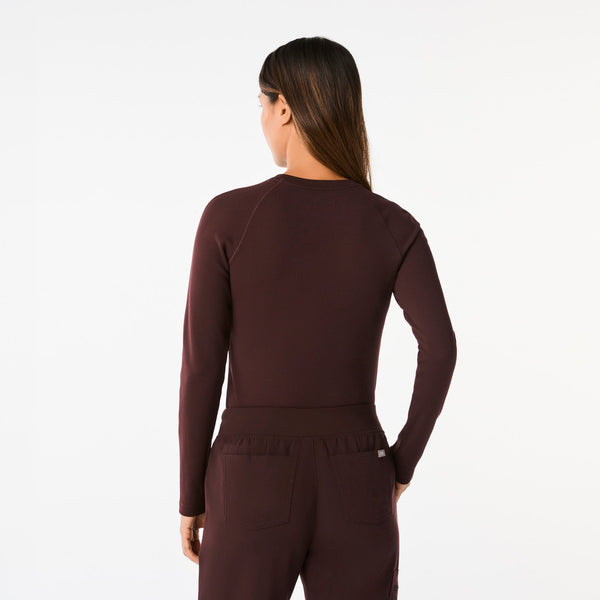 women's Espresso Waffle - Long-Sleeve Underscrub