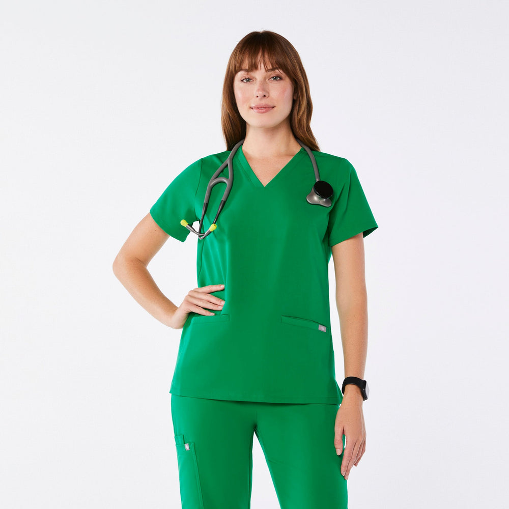 women's Evergreen Casma  Scrub Top™
