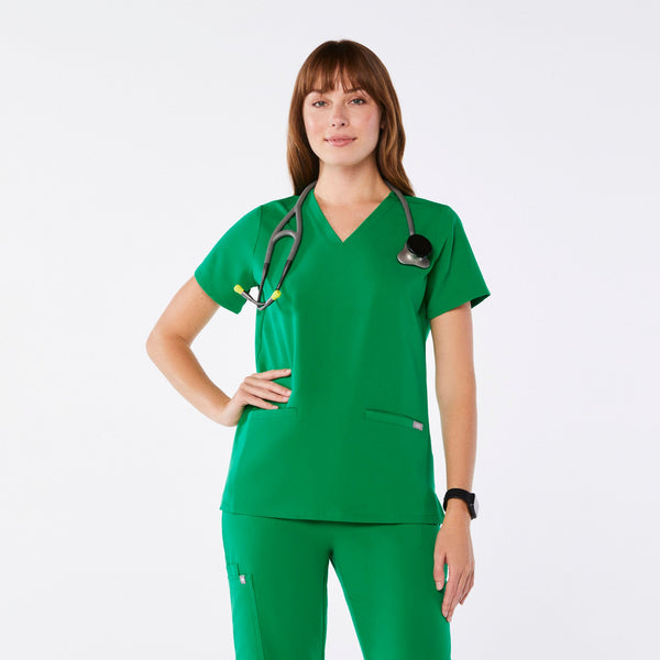 women's Evergreen Casma  Scrub Top™
