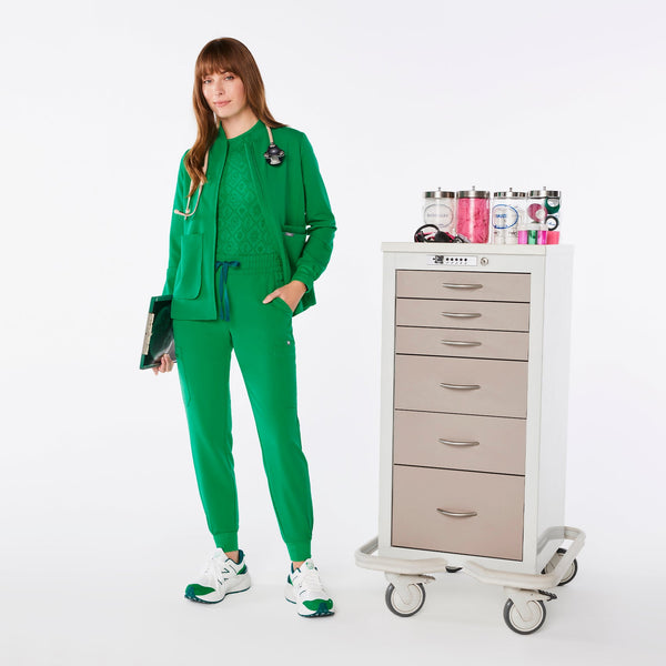 women's Evergreen Uman Relaxed Petite Jogger Scrub Pant