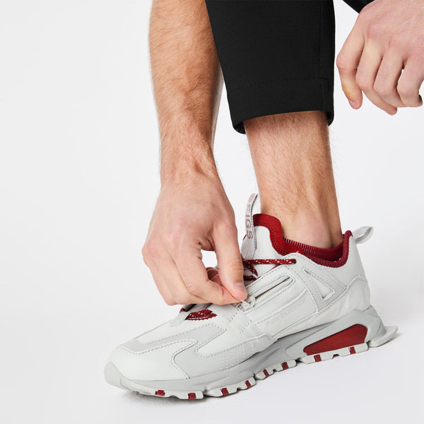 unisex Silver Arrows/Paramedic Red FIGS | New Balance X-Racer Utility