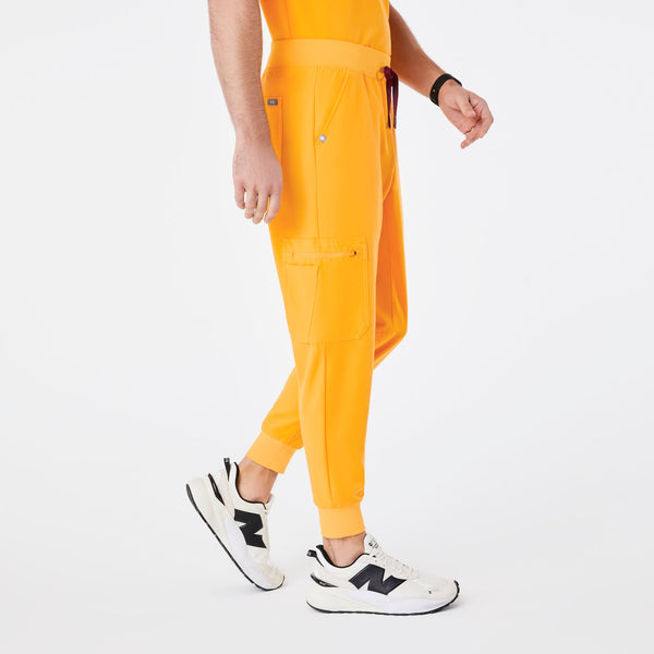 men's Emergency Yellow Brey Short Jogger - Scrub Pant