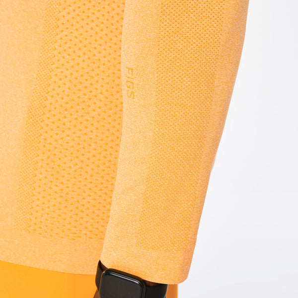 men's Emergency Yellow Makato Seamless - Long-Sleeve Underscrub
