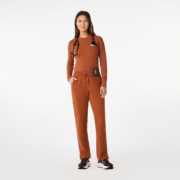 women's Dirty Chai Waffle - Long-Sleeve Underscrub