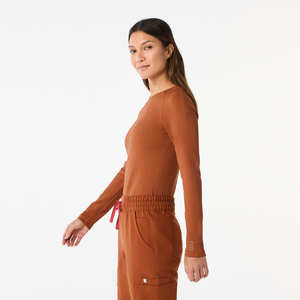 women's Dirty Chai Waffle - Long-Sleeve Underscrub