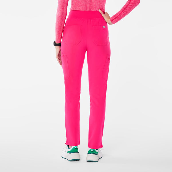women's Shocking Pink Yola High-Rise Slim  Tall  Scrub Pant™