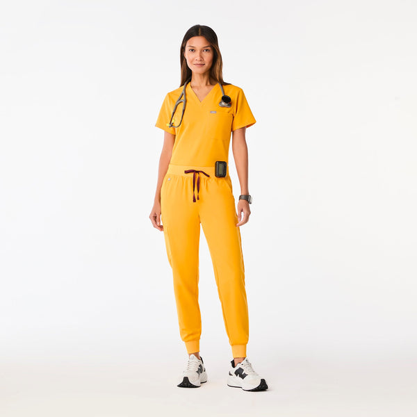 women's Emergency Yellow Zamora Petite Jogger Scrub Pant™