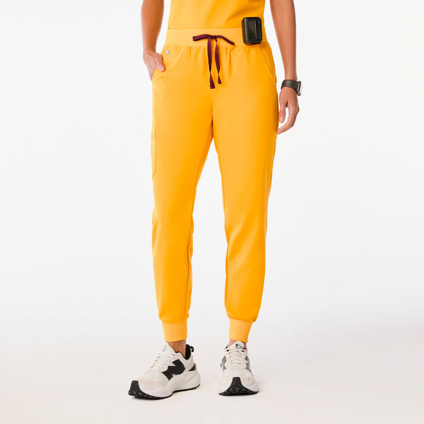 women's Emergency Yellow Zamora Petite Jogger Scrub Pant™