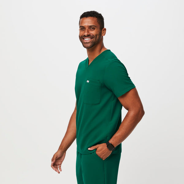 men's Hunter Green Leon -  Scrub Top™