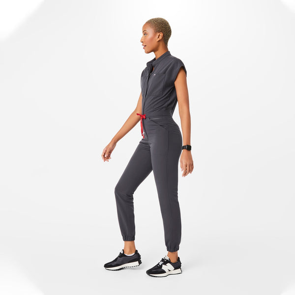 women's Charcoal Rafaela Cargo - ScrubJumpsuit™