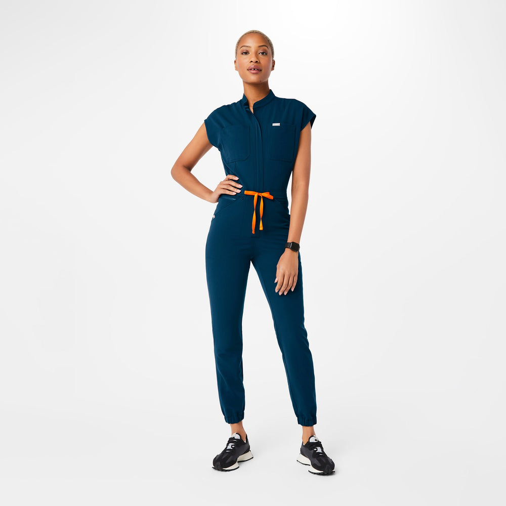 women's Deep Reef Rafaela Cargo - ScrubJumpsuit™