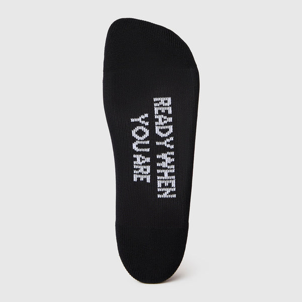 women's Black Helicopter Ankle Socks