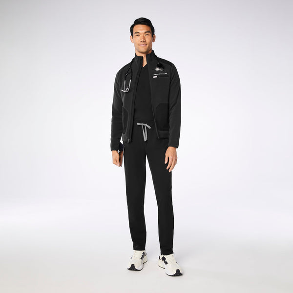 men's Black Sanford Tall Slim Tapered - Scrub Pant