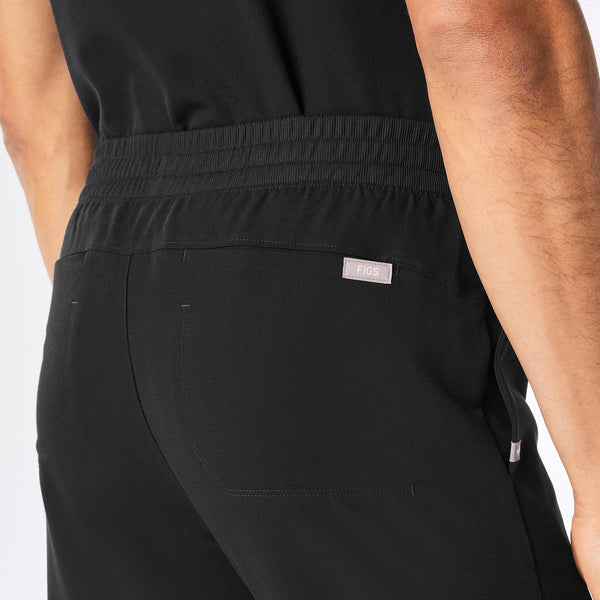 men's Black Sanford Slim Tapered - Scrub Pant