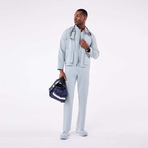 men's Dusty Blue Axim - Short Straight-Leg Scrub Pant™
