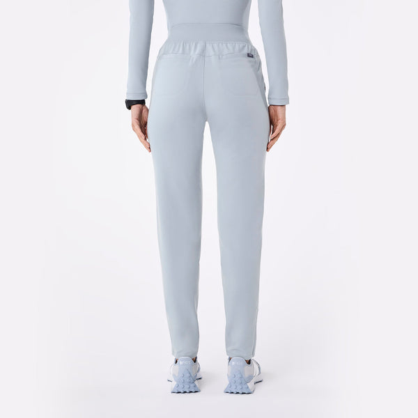 women's Dusty Blue Bristol High-Rise - Tall Slim Tapered Scrub Pant