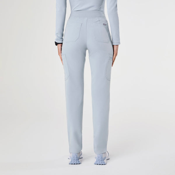 women's Dusty Blue Yola High-Rise Slim  - Tall  Scrub Pant™