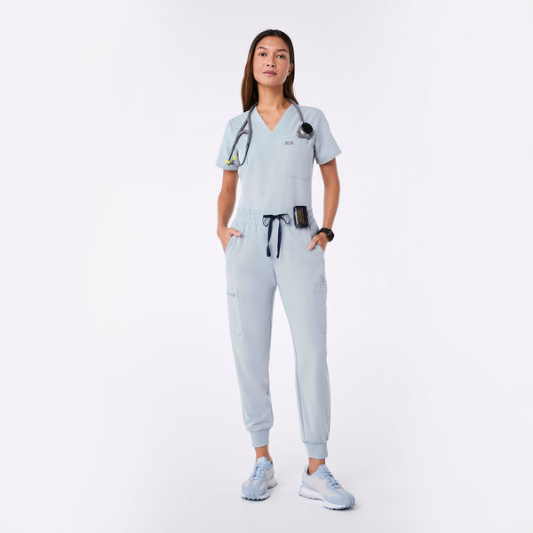 women's Dusty Blue Uman - Jogger Scrub Pant