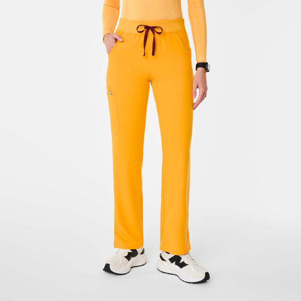 women's Emergency Yellow Kade Petite Straight-Leg Scrub Pant™