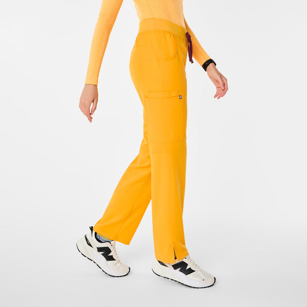 women's Emergency Yellow Kade Petite Straight-Leg Scrub Pant™
