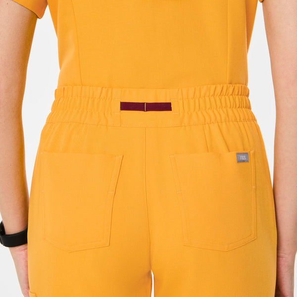 women's Emergency Yellow Uman Relaxed Tall Jogger Scrub Pant