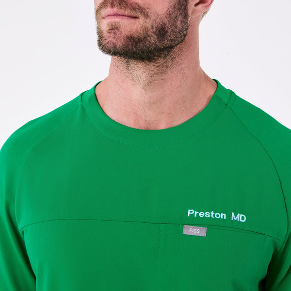 men's Evergreen Colmar Crewneck - Scrub Top