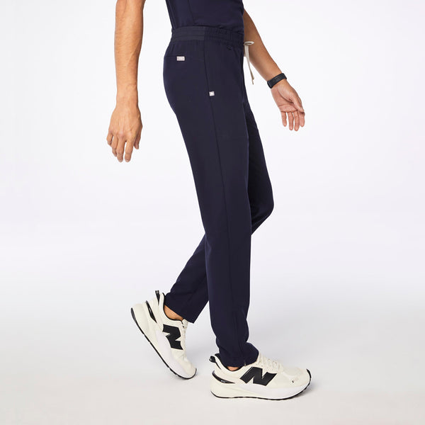 men's Navy Sanford Slim Tapered - Scrub Pant