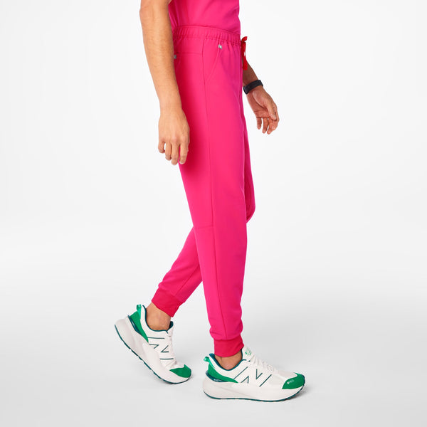 men's Shocking Pink Tansen - Short Jogger Scrub Pant™