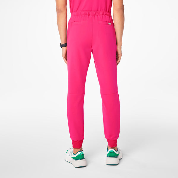 men's Shocking Pink Tansen - Short Jogger Scrub Pant™