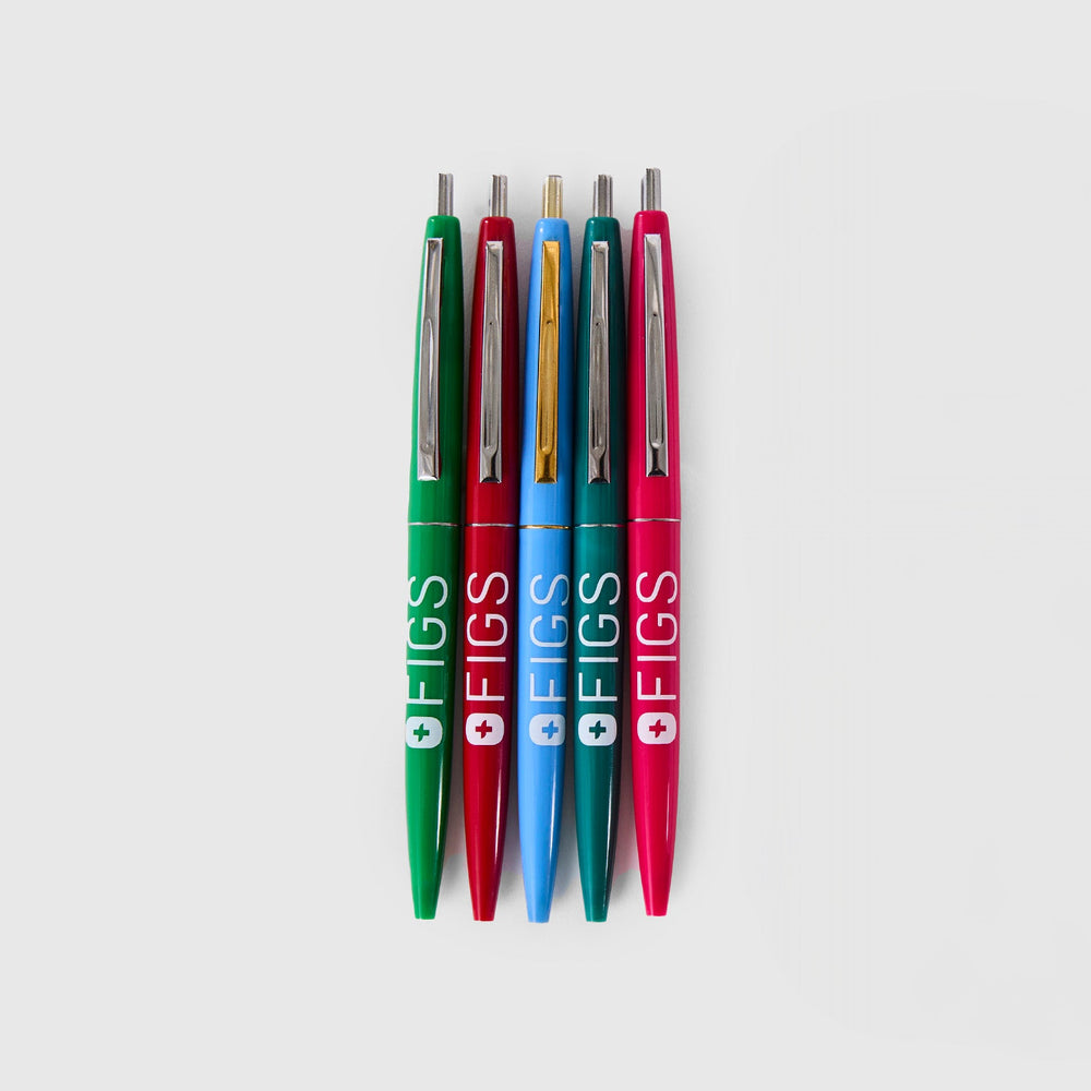 FIGS Logo Pen 5-Pack