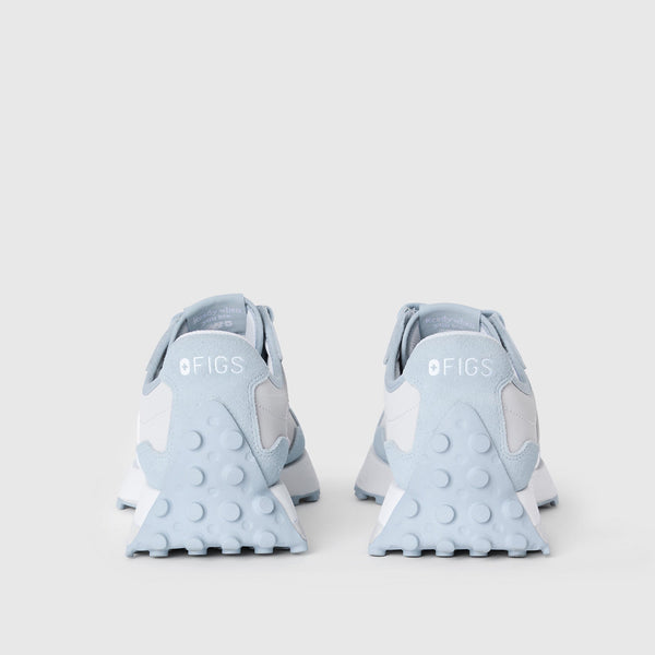 unisex Dusty Blue FIGS | New Balance 327