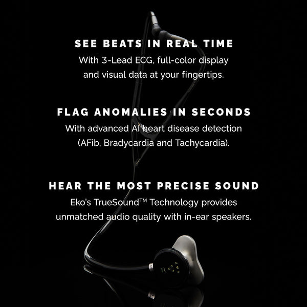 Grey FIGS | Eko Core 500™ Digital Stethoscope