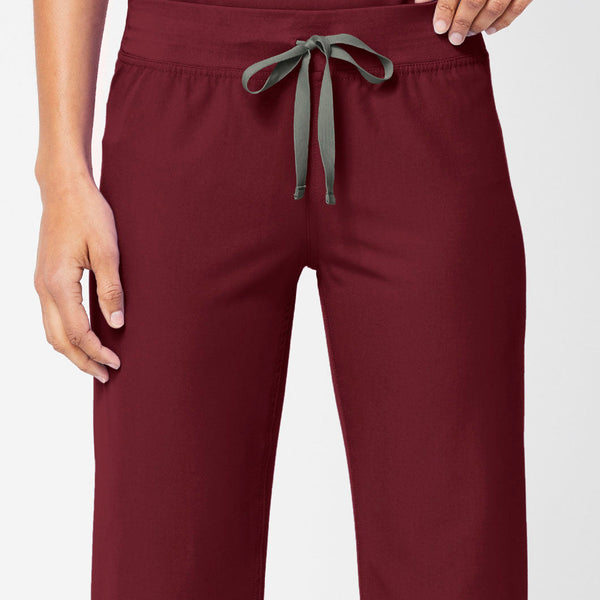 Embroidery: Burgundy
