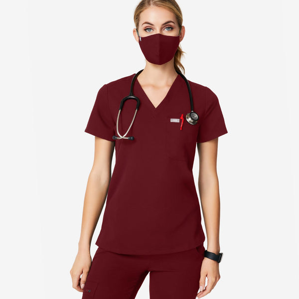 Burgundy FIONx™ Core Protective Face Mask