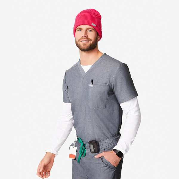 Hot Pink U Beanie