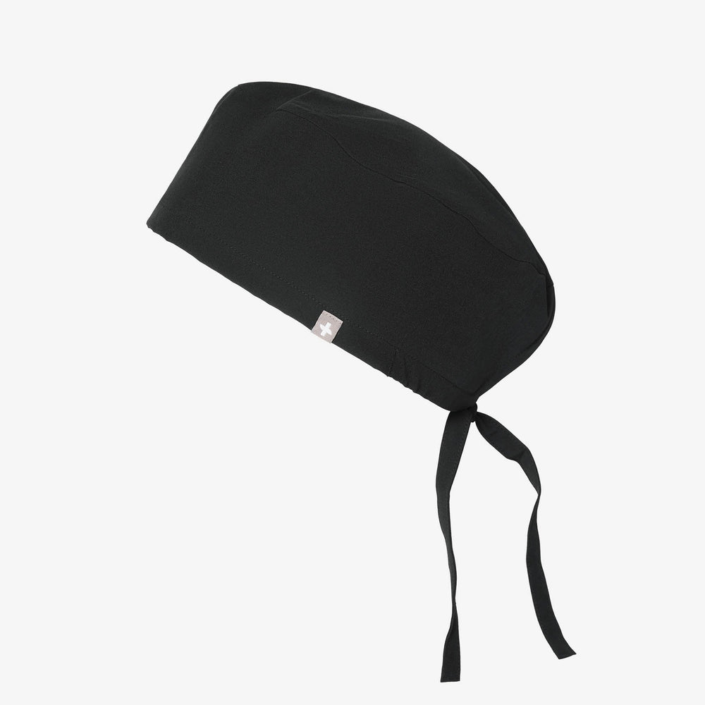Black Modern Classic - Scrub Cap