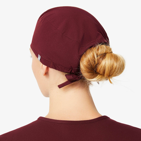 Burgundy Modern Classic - Scrub Cap