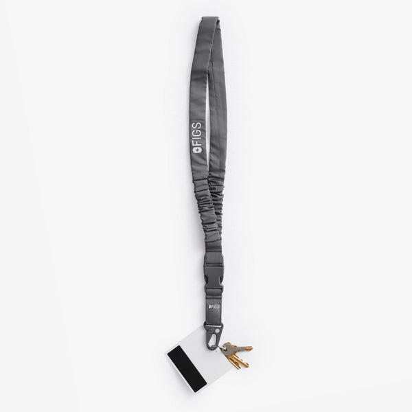 Grey FIGS® FIGS Lanyard