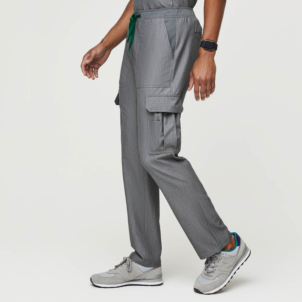 men's Graphite Akobo - Cargo Straight Scrub Pant