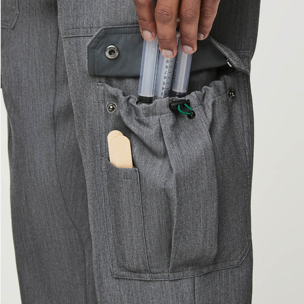 men's Graphite Akobo - Cargo Straight Scrub Pant
