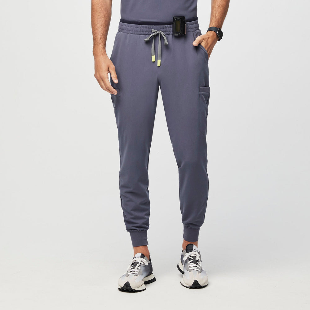 men's Space Navy Ansel Slim Jogger Scrub Pant