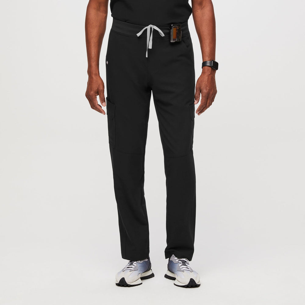 men's Black Axim™ - Tall Cargo Utility Scrub Pant