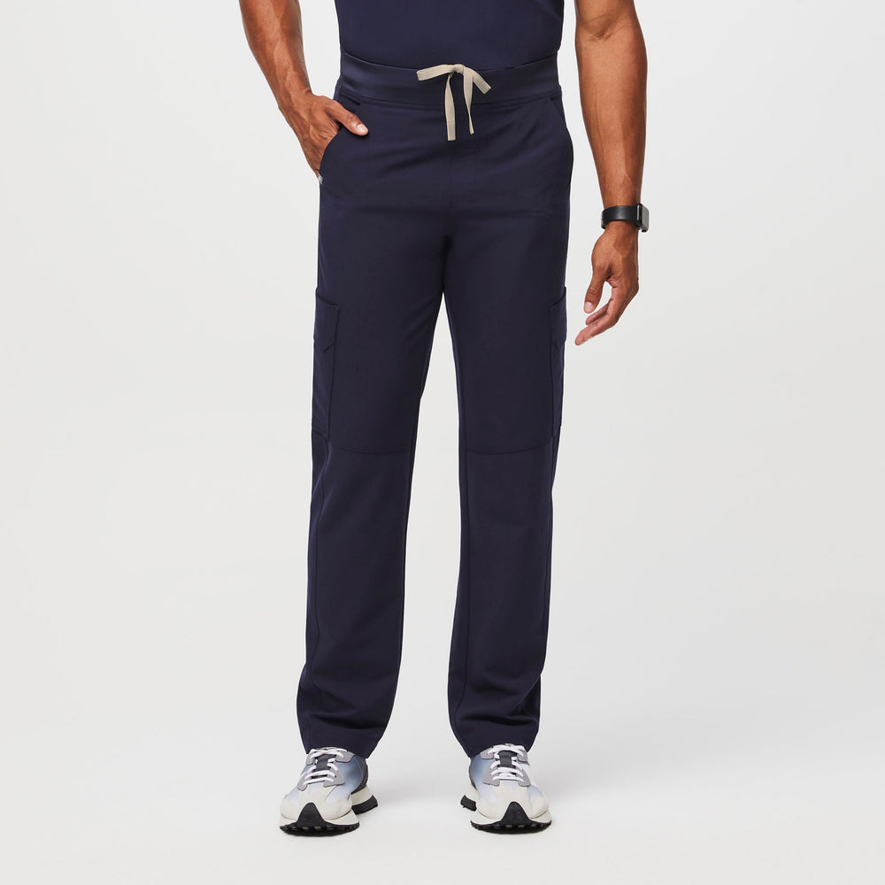 men's Navy Axim™ - Short Cargo Utility Scrub Pant