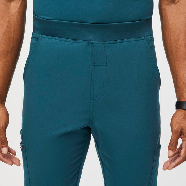 men's Caribbean Blue Slim Axim™ - Short Straight-Leg Scrub Pant