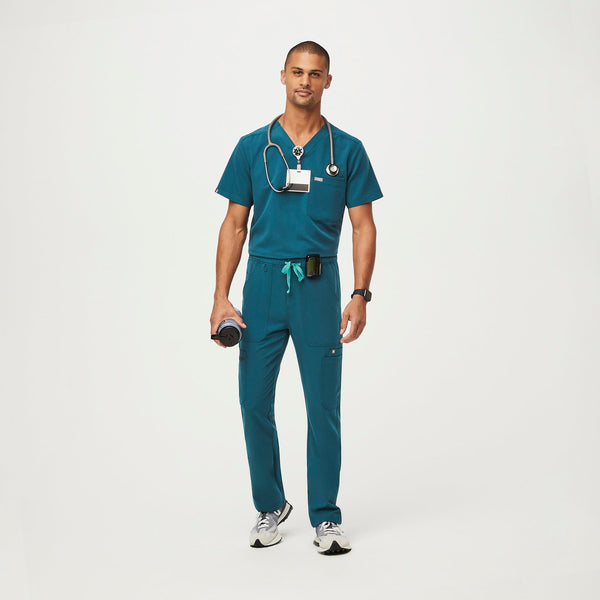 men's Caribbean Blue Cairo - Short Straight-Leg Scrub Pant™