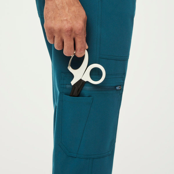 men's Caribbean Blue Cairo - Short Straight-Leg Scrub Pant™